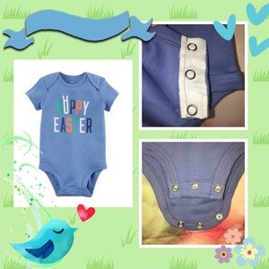 Baby Boy Easter Onesie